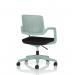 Cosmo Task Operator Chair Green Frame Black Seat OP000376