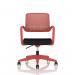 Cosmo Task Operator Chair Red Frame Black Seat OP000377