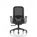 Prism Mesh Back Chair With Height Adjustable Arms Black Seat OP000378