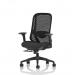 Prism Mesh Back Chair With Height Adjustable Arms Black Seat OP000378