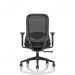 Prism Mesh Back Chair With Height Adjustable Arms Black Seat OP000378