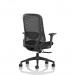 Prism Mesh Back Chair With Height Adjustable Arms Black Seat OP000378