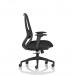 Prism Mesh Back Chair With Height Adjustable Arms Black Seat OP000378