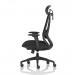 Prism Mesh Back Chair With Height Adjustable Arms with Headrest Black Seat OP000379
