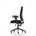 Orlena High Back Task Operator Chair With Arms Black Fabric OP000381