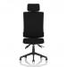 Orlena High Back Task Operator Chair With Headrest Black Fabric OP000382