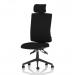 Orlena High Back Task Operator Chair With Headrest Black Fabric OP000382