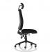 Orlena High Back Task Operator Chair With Headrest Black Fabric OP000382