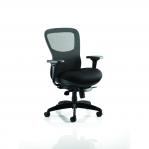 Stealth Shadow Ergo Posture Chair Black Airmesh Seat And Mesh Back With Arms PO000019