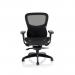 Stealth Shadow Ergo Posture Chair Black Mesh Seat And Back With Arms PO000021