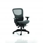 Stealth Shadow Ergo Posture Chair Black Mesh Seat And Back With Arms PO000021