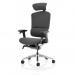 Ergo Click Plus With Headrest Grey Fabrimesh PO000064