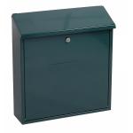 Phoenix Casa MB0111KG Top Loading Mail Box in Green with Key Lock PX0010