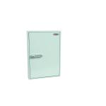 The Phoenix Key Cabinets Phoenix Commercial Key Cabinet KC0603E features a sleek, metallic design and contains 100 hooks for maximum storage capacity. The electronic lock ensures secure access to stored keys.