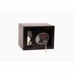 Phoenix Compact Home Office SS0721K Black Security Safe with Key Lock PX0076