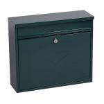Phoenix Correo MB0118KG Front Loading Mail Box in Green with Key Lock PX0084