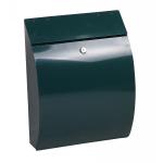 Phoenix Curvo MB0112KG Top Loading Mail Box in Green with Key Lock PX0108