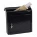 Phoenix Moda MB0113KB Top Loading Mail Box in Black with Key Lock PX0282