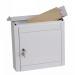 Phoenix Moda MB0113KW Top Loading Mail Box in White with Key Lock PX0284