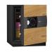 Phoenix Next LS7001FO Luxury Safe Size 1 in Oak with Fingerprint Lock PX0302