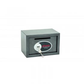 Phoenix Vela Deposit Home & Office SS0801KD Size 1 Security Safe with Key Lock PX0357