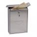 Phoenix Villa MB0114KS Front Loading Mail Box in Stainless Steel with Key Lock PX0390