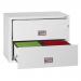 Phoenix World Class Lateral Fire File FS2412K 2 Drawer Filing Cabinet with Key Lock PX0393