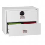Phoenix World Class Lateral Fire File FS2412F 2 Drawer Filing Cabinet with Fingerprint Lock PX0395