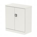 Qube Stationery 1000mm 2-Door Cupboard White With Shelf QS2046