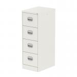 Qube 4 Drawer Filing Cabinet White QS2062