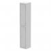 Qube Locker 2 Door 1800mm High Light Grey QS2080