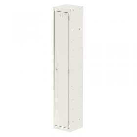 Qube Locker 1 Door 1800mm High White QS2082