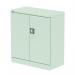 This photograph features a stylish medium-sized cupboard from Silverline, measuring 1000mm in length. The 2-door design gives ample storage space, and the peppermint green color adds a pop of freshness. The cupboard comes with a shelf inside for added functionality.