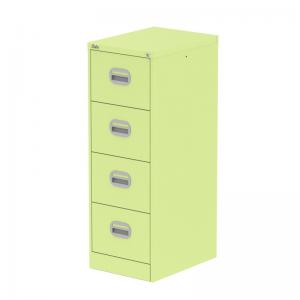 Qube 4 Drawer Filing Cabinet Chlorophyll QS2181