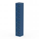 Qube Locker 6 Door 1800mm High Blue QS2243
