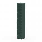 Qube Locker 6 Door 1800mm High British Racing Green QS2244