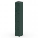 Qube Locker 4 Door 1800mm High British Racing Green QS2266