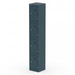 Qube Locker 4 Door 1800mm High Ocean Cobalt QS2270