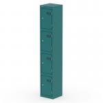 Qube Locker 4 Door 1800mm High Verdigris QS2274