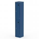 Qube Locker 2 Door 1800mm High Blue QS2287