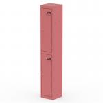Qube Locker 2 Door 1800mm High Antique Pink QS2297