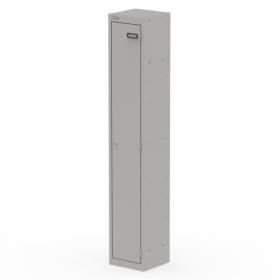 Qube Locker 1 Door 1800mm High Goose Grey QS2307