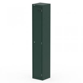 Qube Locker 1 Door 1800mm High British Racing Green QS2310