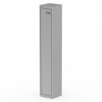 Qube Locker 1 Door 1800mm High Silver QS2312