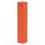 Qube Locker 1 Door 1800mm High Sienna Orange QS2316