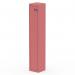 The Silverline Lockers Qube Locker features a 1 door design and stands at 1800mm high. Its vintage antique pink color gives it a stylish and elegant look. The locker is spacious enough to hold all your personal belongings.