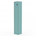 Qube Locker 1 Door 1800mm High Pastel Turquoise QS2322