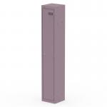 Qube Locker 1 Door 1800mm High Pastel Violet QS2323