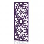Sch! Acoustic Wall Panel - Flower - Plum Purple SCH00053