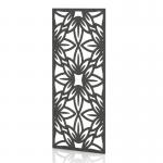 Sch! Acoustic Wall Panel - Flower - Graphite Charcoal SCH00057